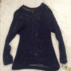 Navy Blue INC International Concepts Sweater